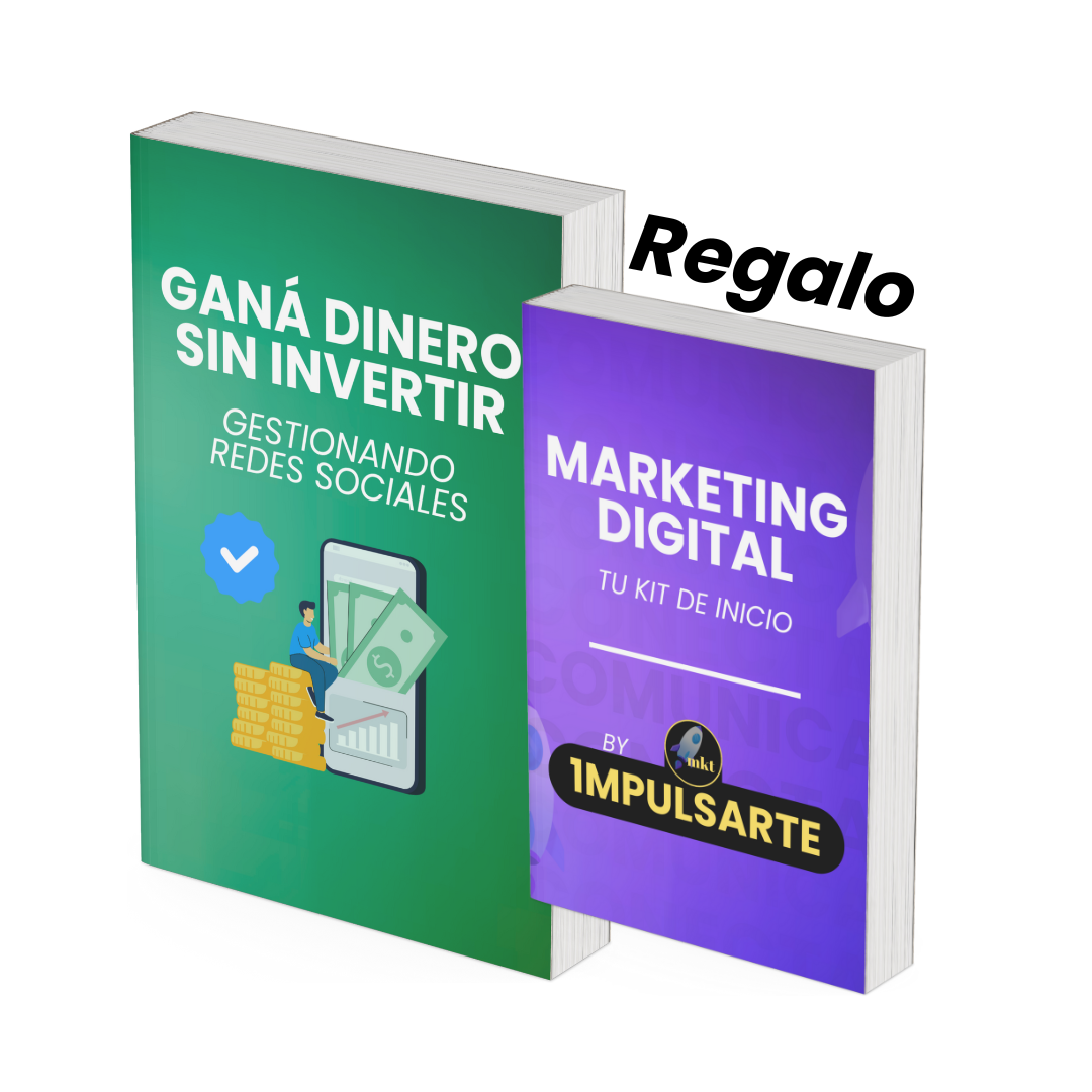 Ganá Dinero Sin Invertir Gestionando Redes Sociales + (REGALO) Marketing Digital, Tu Kit de Inicio